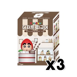 짱구는 못말려 디저트 피규어 랜덤발송 30g x 3개