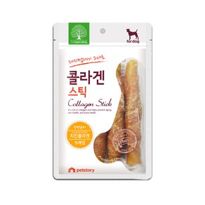 더내추럴 오리 콜라겐스틱 16cm 5개입 강아지껌 개껌 애견간식, 5개