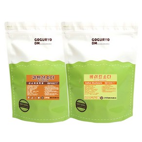 고구려디엠 프리미엄 2kg 2종셋트(과탄산2kg + 베이킹2kg = 4kg), 1개