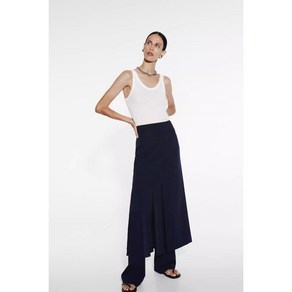 ZARA 자라 여성 트임장식 스커트 6962/222