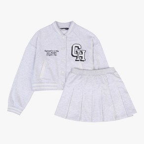 [더데이걸] 걸리쉬 크롭 야구점퍼 셋업 TGMS24801_인천점
