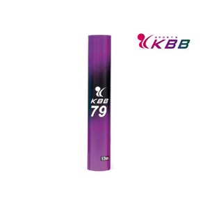배드민턴 깃털 셔틀콕 KBB 79 12p, 혼합 색상, 12개입, 1개