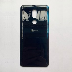 ZUCZUG 3D 유리 배터리 커버 LG G7 ThinQ + G710 후면 하우징 케이스 접착제 및 로고 포함