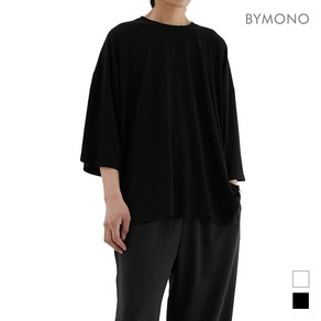 M~6XL 바이모노 꼭꼭숨티 하이퀄리티 코튼 7부 티셔츠 남자 빅사이즈 루즈핏 남성 면 오버핏 화이트 블랙 M L XL 2XL 3XL 4XL 5XL 6XL