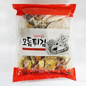 그린쉘 모듬튀김 스페샬A 600g, 1개