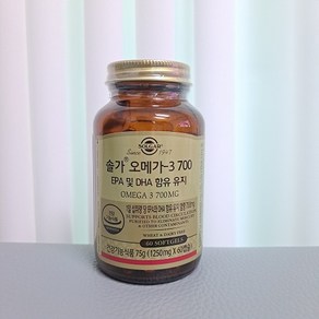 솔가 오메가3 700MG 60캡슐 2개월, 60정, 2개