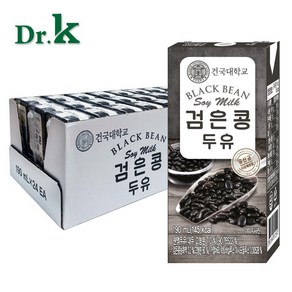 건국 검은콩 두유, 190ml, 72개