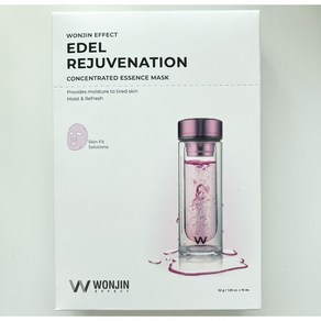 WONJIN Nouising Supplement+ EDEL Rejuvenation/ CONCENTRATED ESSENCE MASK/모이스쳐 시트 마스크 세트, EDEL Rejuvenation 10매