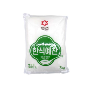 (무)백설 한식예찬(실온, 3kg, 2개