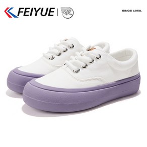 페이유에 FEIYUE 캔버스화 여자캔버스화 볼륨있는 스니커즈운동화