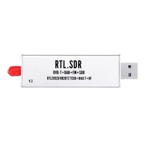 RTL SDR 용 소프트웨어 정의 라디오 V3 0.1Mhz 1.7Ghz Rtl SD Rtl2832U 1Ppm Tcxo Hf Biast Sma, [01] WHITE, 1개