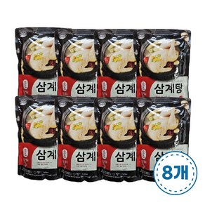 35년 닭고기 전문 밀리원 유황 삼계탕 1000g 대용량 / 여름 몸보신 보양식 초복 중복 말복, 1kg, 8개