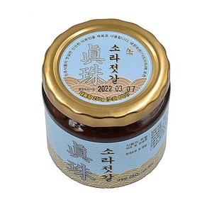 삼다몰 제주 진주식당 갈치속젓 자리돔젓 자리돔쌈젓 참조기젓 전복젓 소라젓, 소라젓갈, 250g, 1개