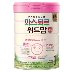 파스퇴르 위드맘 제왕 1단계, 1개, 750g