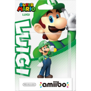 [닌텐도국내정품] 닌텐도 아미보 amiibo 슈퍼 마리오 시리즈 마리오 피치 공주 루이지 쿠파 아미보, 1개, 루이지(Luigi)