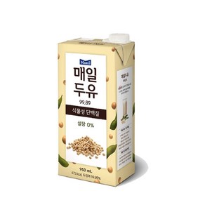 매일두유99.9 플레인 매일유업 950ml, 1개