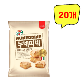 삼립 누네띠네 55g, 20개