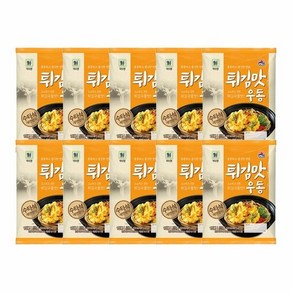 [사조대림] 대림선 해물맛우동 212g X10개 /튀김맛