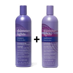 클레롤 Shimmer Lights 쉬머라이트 보색샴푸 + 컨디셔너 세트 각 473ml