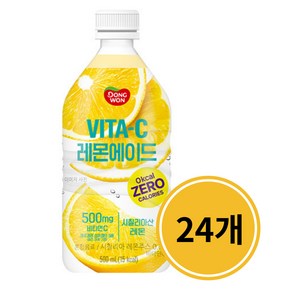 동원 동원 비타C 레몬 에이드 500mL, 24개