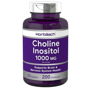 Hobaach Choline Inositol 호바흐 이노시톨 1000mg 200정 1병, 1개, 제품 상세 참조