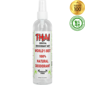 타이 데오드란트 스톤 크리스탈 미스트 알루미늄 프리 240ml Cystal Deodoant Mist Aluminum Fee, 1개