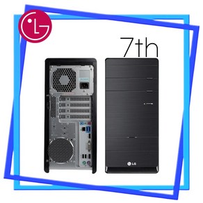 LG 중고컴퓨터 7세대 미들형 B70EV G4560 8GB SSD120GB HDD500GB