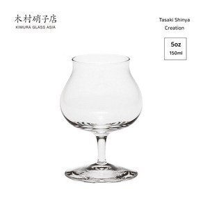 KIMURA GLASS 기무라 글라스 타사키신야 시리즈 WHISKY 5OZ 위스키 글래스, 본품 1P+박스, 1개