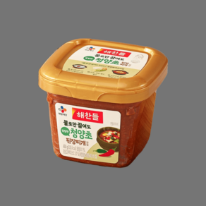 해찬들 물로만끓여도 칼칼한 청양초 된장찌개양념, 450G 1개