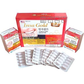 인사골드 1 500mg 60정 뼈 치아영양제, 1개