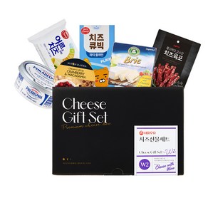 서울우유 치즈선물세트W2 와인 안주 추천, 1개, 180g