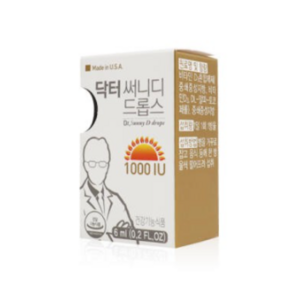 닥터써니디드롭스 1000IU 비타민D3 (정품), 1개, 6ml