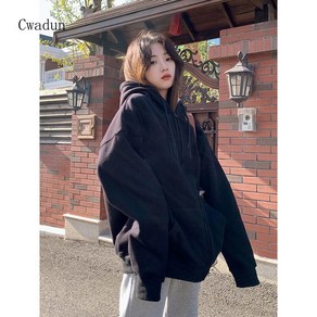 Cwadun 여성 겨울 다운 재킷 QWE485