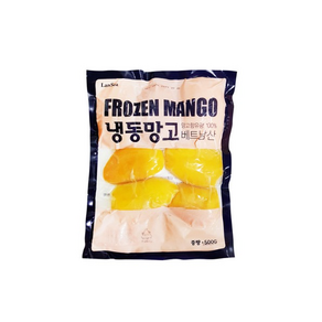 랜시 냉동망고하프 500g, 1개