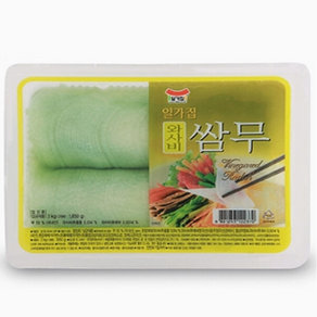 일가집 와사비쌈무 3kg x 4ea 1box, 4개