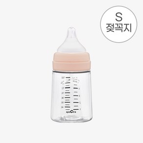 스펙트라 올셋 S젖꼭지 PA 젖병, 파우더핑크, 160ml, 2개