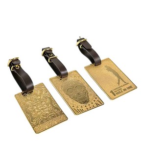 포보스 24K Gold Plated 네임택