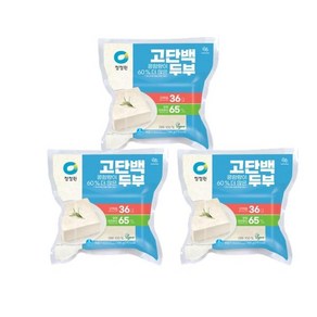 청정원 고단백 두부 300g 3개