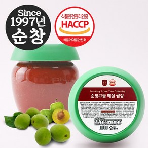 순창 고을 청매실 쌈장 500g (1개) 오랜 전통 해썹 인증 매실쌈장, 1개