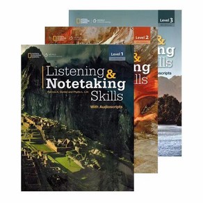 영어원서 listening and notetaking skills 리스닝교재 3권세트 음원제공