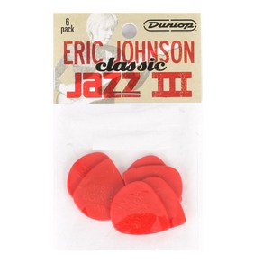 Dunlop 47PEJ3N Eic Johnson Classic Jazz3 기타 피크, 1개