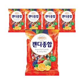 청우식품 캔디 종합, 420g, 5개