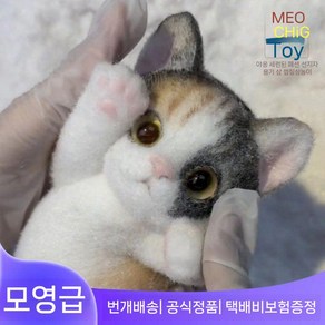 장인이 만든 핸드메이드 말랑이 스퀴시 고양이 24종, 야옹 호랑이