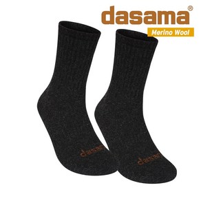 dasama 메리노울 아웃도어 헤비 2켤레세트, 아웃도어 헤비 크루(장목), 2개