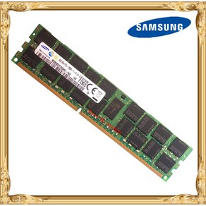 samsung 호환 서버 메모리 DDR3 16GB 32GB 1600MHz ECC REG DDR3L PC3L-12800R Register DIMM RAM 12800 pin G 2RX