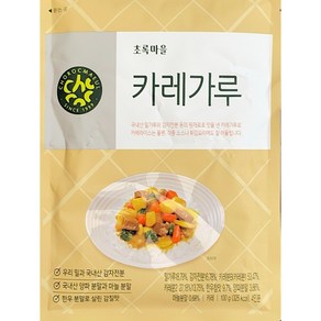 초록마을 카레가루, 100g, 4개