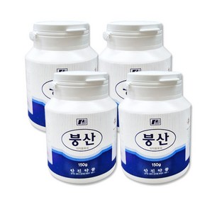 안진약품 붕산 150g 살균소독 바퀴벌레 붕산가루, 4개