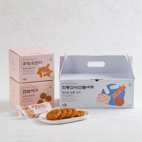 [단품 2개] 정일품 추석 한과선물 찹쌀약과 1kg+조청오란다 360g, 1개