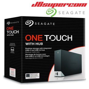 씨게이트 One Touch Hub 원터치 허브 데스크탑 데이터 복구서비스 포함 - JBSupecom, 4TB