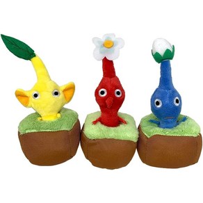 피크민 Pikmin 피규어 인형 화분속 3종세트